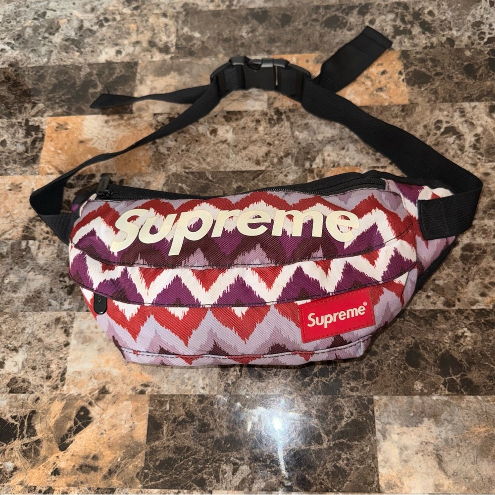 Zigzag Pattern Waist Bag